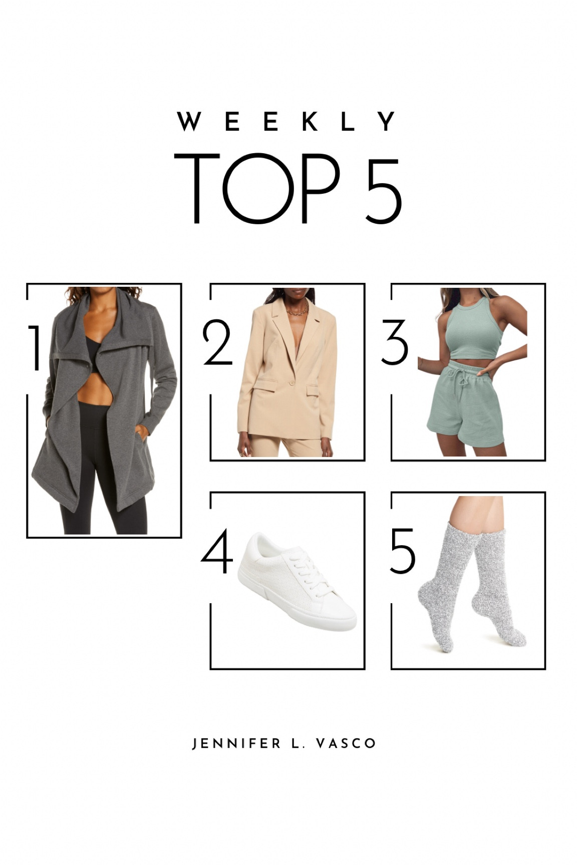 Your most loved items of the week!
Fall cardigan with soft fuzzy interior
Neutral blazer
Amazon set
White sneakers
Barefoot Dreams socks

#LTKSeasonal #LTKunder50 #LTKunder100