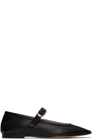 Le Monde Beryl - Black Ballet Mary Jane Ballerina Flats | SSENSE