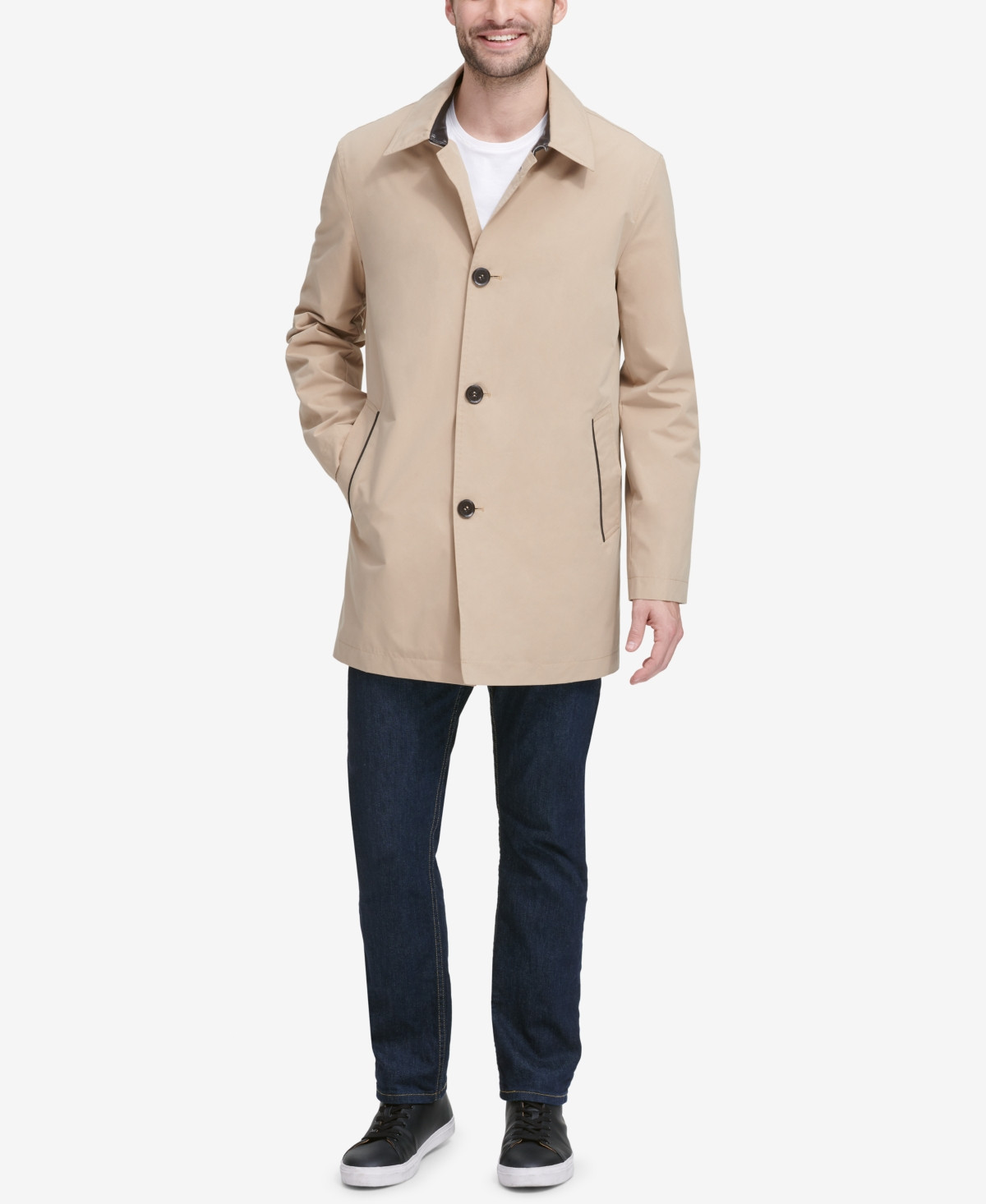 Cole Haan Men's Car Coat With Removable Liner | Macys (US)