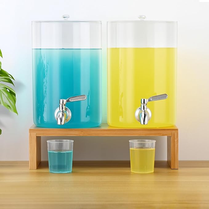 2 Pack of Laundry Detergent Dispenser, 128 oz / 3.5L Liquid Detergent Dispenser, Fabric Softener ... | Amazon (US)