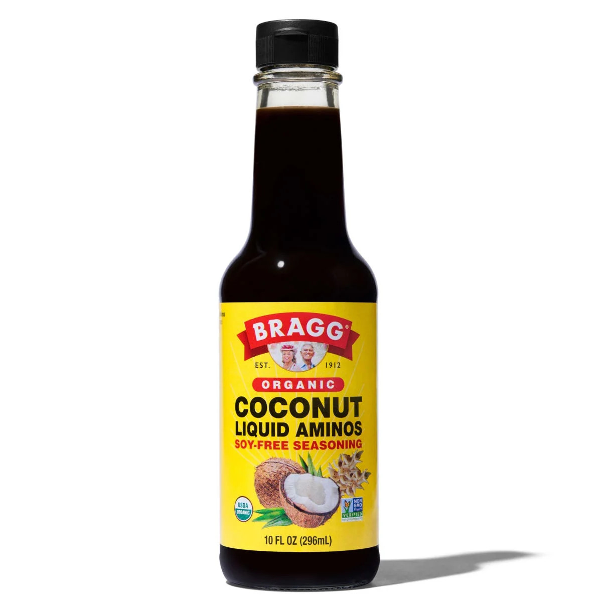 Bragg Organic Coconut Liquid Aminos Soy-Free Seasoning, 10 fl oz - Walmart.com | Walmart (US)