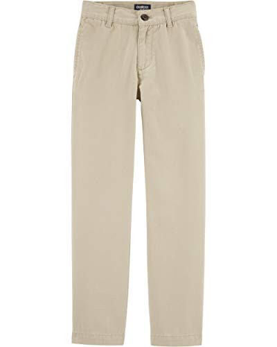 Osh Kosh Little Boy's Uniform Pants Pants, Safari Khaki, 8S | Amazon (US)