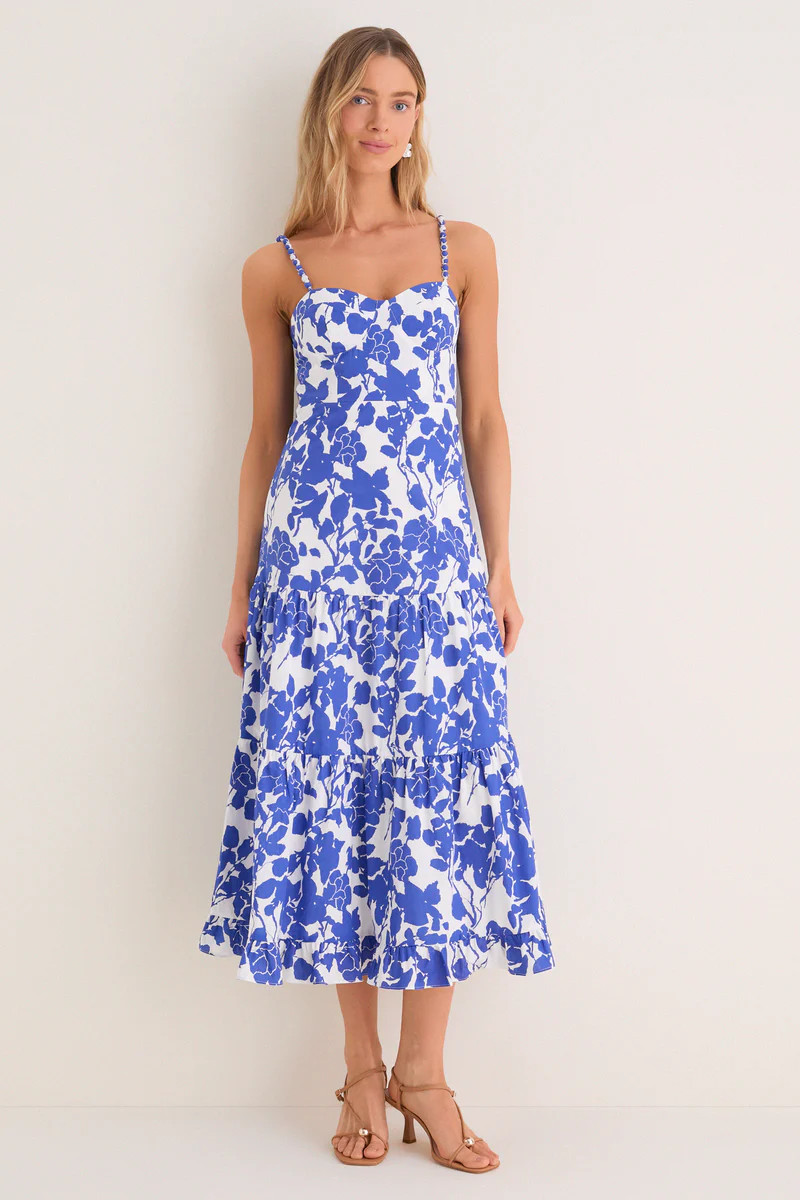 Blue Floral Rachel Maxi Dress | Tuckernuck (US)