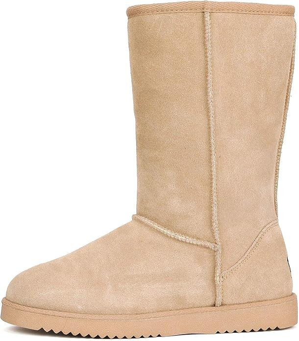 DREAM PAIRS Women's Shorty-New Mid Calf Winter Snow Boots | Amazon (US)