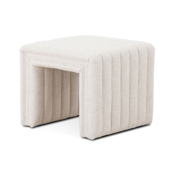 Augustine 21" Dover Crescent Ottoman | Scout & Nimble