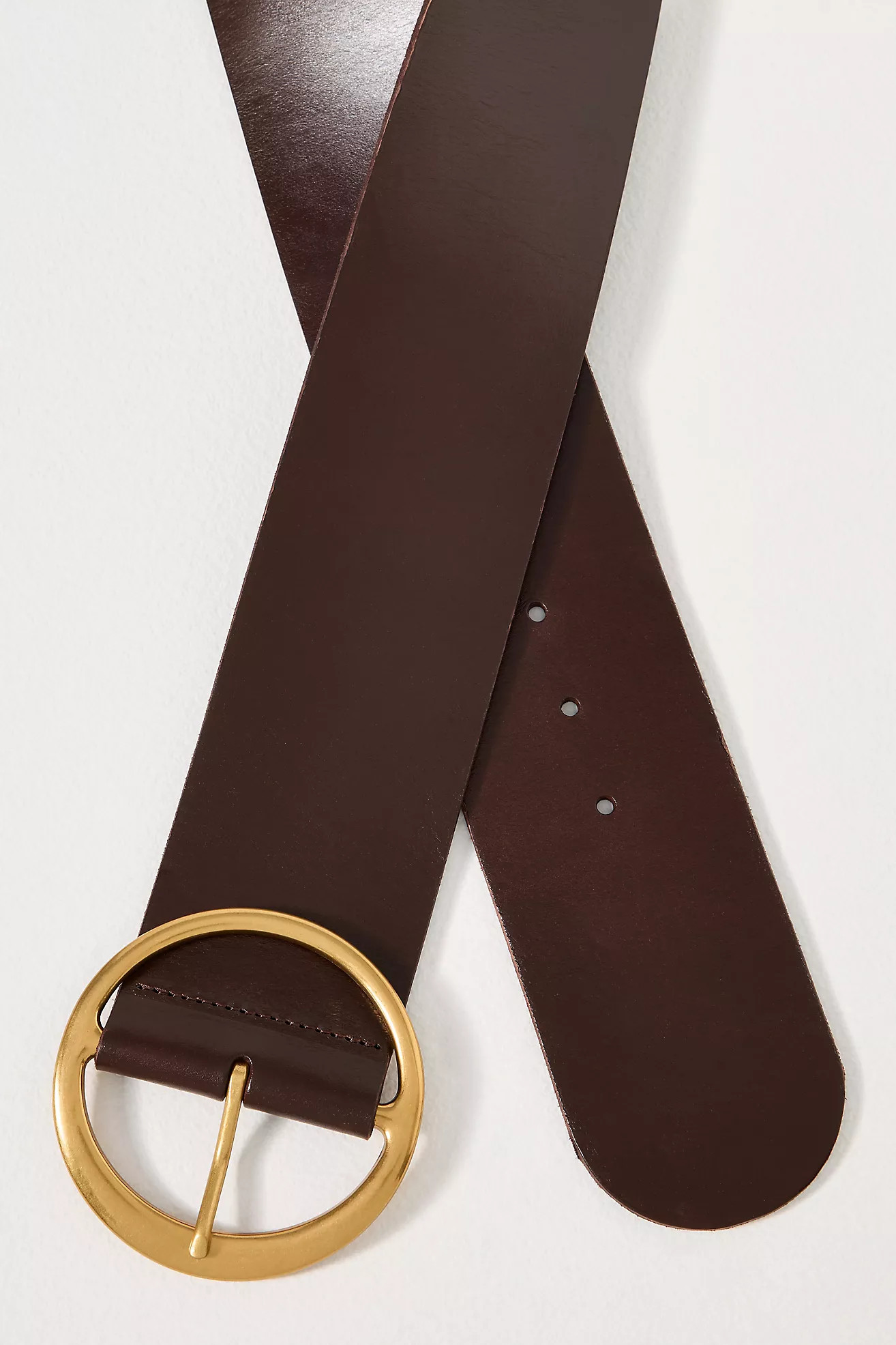 Round Buckle Wide Belt | Anthropologie (US)