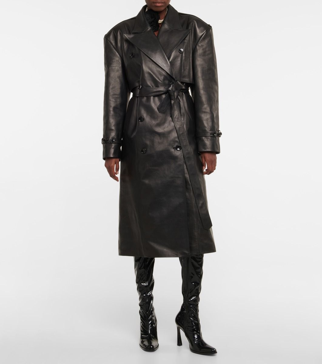 Leather trench coat | Mytheresa (US/CA)