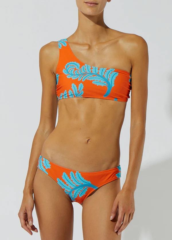 The Desi Top Leaf Motif | Solid & Striped