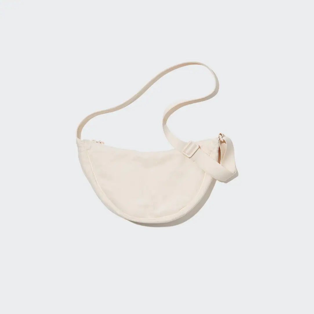 Round Mini Shoulder Bag (Corduroy) | UNIQLO (UK)