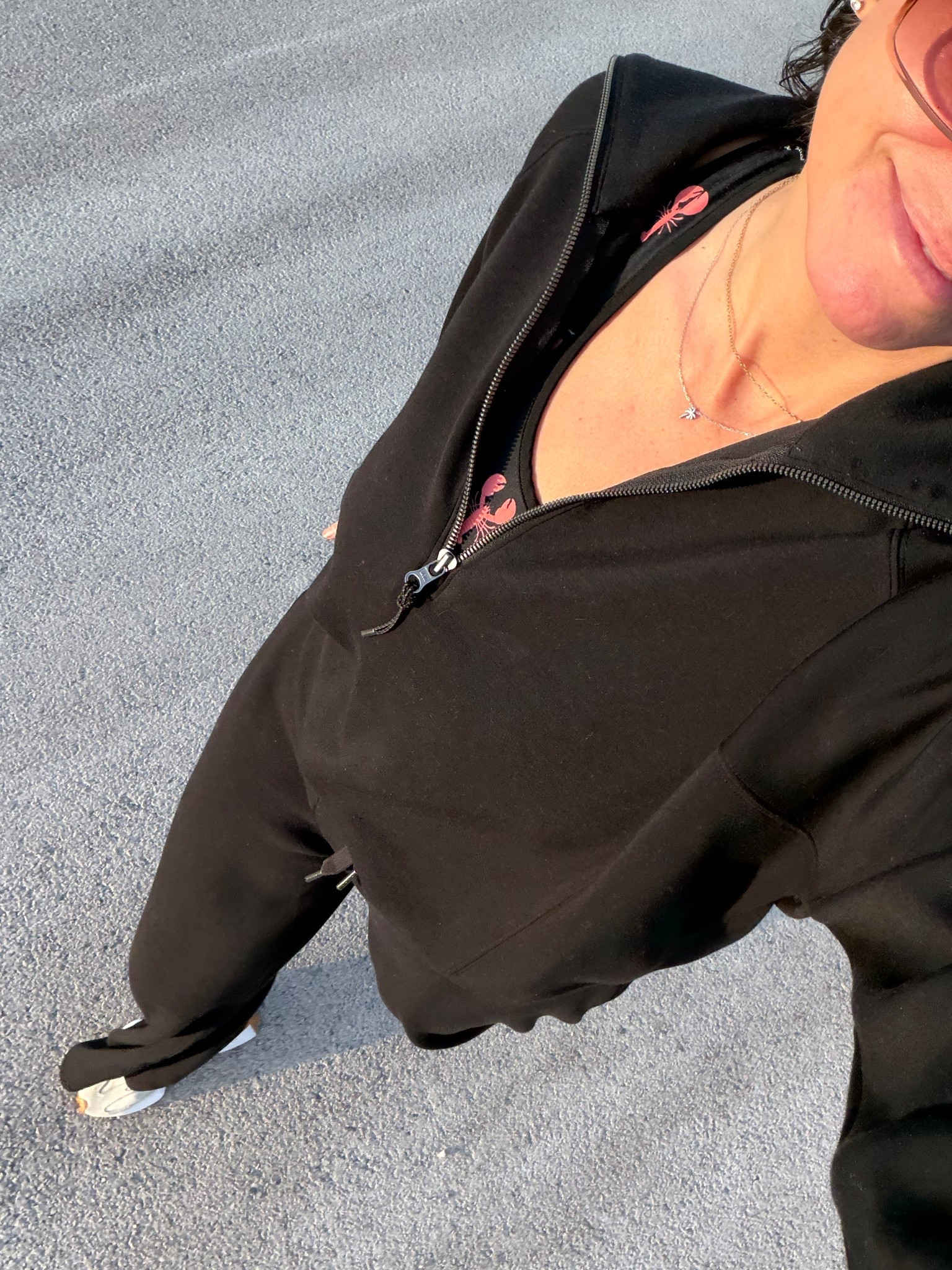 Walking fit- been living in this @Spanx set …. and of course sports bra is SLR lobster 🦞 print 👏🏻

#LTKActive #LTKTall #LTKOver40