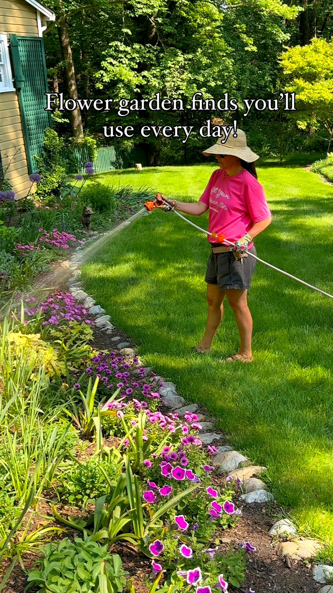 Flower garden finds you’ll use daily.  Some are on sale too!! 

Garden snips so you can remove spent flowers with ease (I keep a few stashed around so they are within reach at a moments notice)

Cobra head weeding tool helps get those pesky weeds out by the root. It also doubles as a hoe and planting tool. I use mine every single day!

The garden kneeler is essential for saving your back and knees when you are planting or weeding. It also makes a handy garden seat if you want to switch things up while you are working. 

Retractable hose that helps make watering a breeze without the hassle of putting it away!

Organic potting soil that is amended with lots of organic matter to help feed your flowers and provide pots with a well-draining foundation. 

Collapsible bin that is lightweight, holds a lot of debris, and folds flat for easy storage.

A garden tool belt is a must-have so you can keep your tools on you instead of forgetting them somewhere out yonder in your gardens (I bought this to address this problem and use it all the time!)

Drip irrigation set on timers so your seasonal container gardens are set and forget.

Do you use any of these products already? Which was your favorite from the list?

#LTKHome #LTKSeasonal
