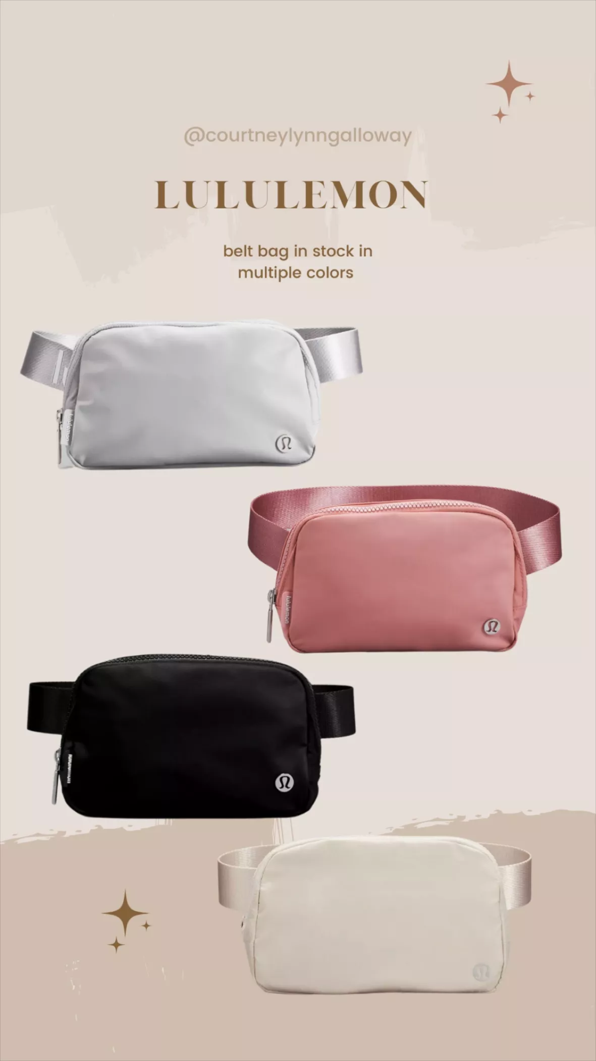 Lululemon's Elusive, Viral Belt Bags Are Fully Stocked in Dozens of Colors