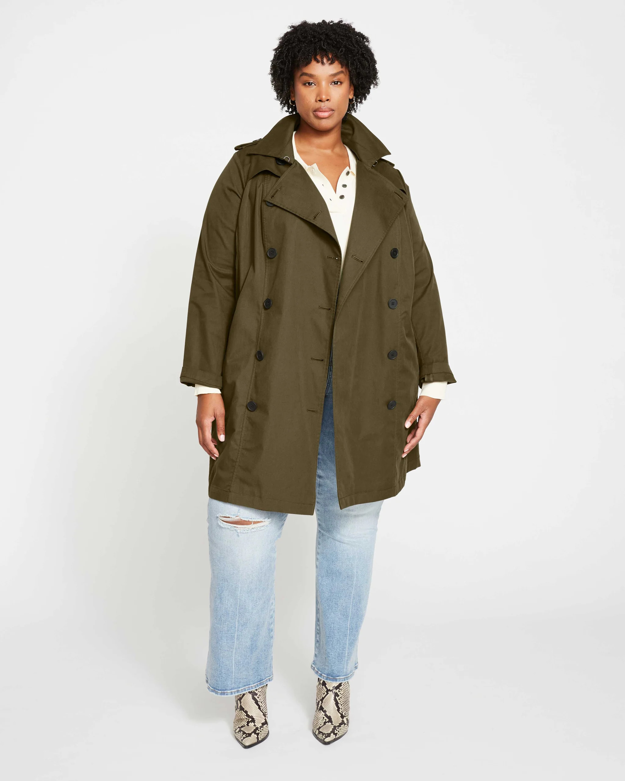Derjon Trench Coat | Universal Standard
