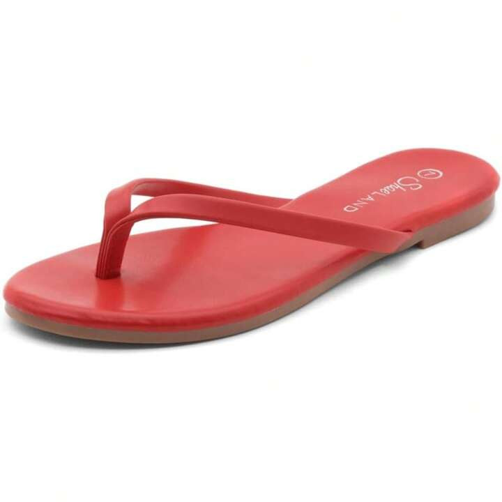 Womens Flip Flops Casual Thong Flat Sandals Comfort Slides | SHEIN