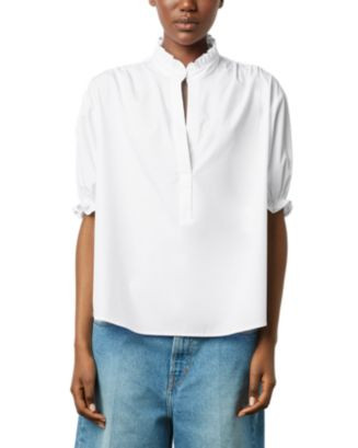 Gerard Darel Annyr Cotton Blouse | Bloomingdale's Women | Bloomingdale's (US)