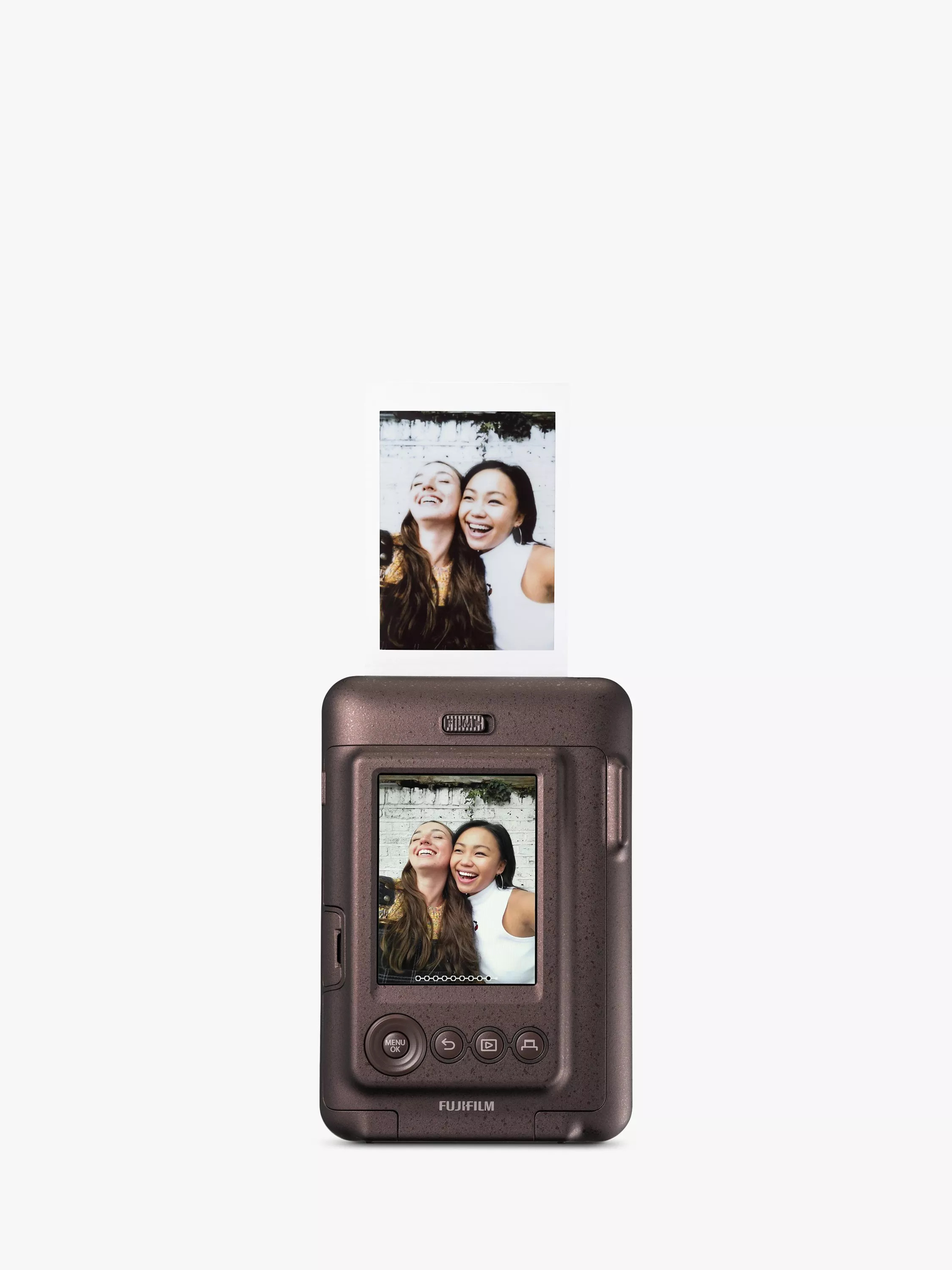 Fujifilm Instax Mini LiPlay Hybrid Instant Camera with 2.7" LCD Screen & Built-in Flash | John Lewis (UK)