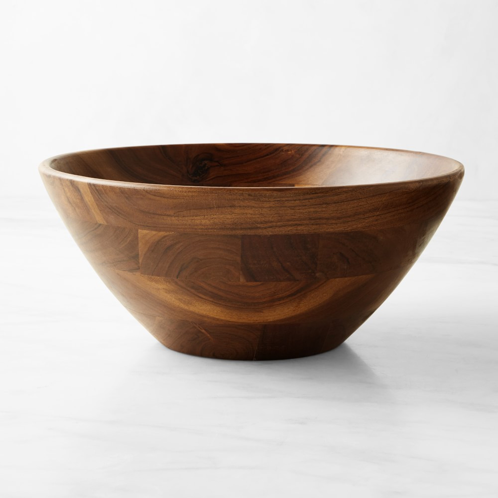 Open Kitchen by Williams Sonoma Wood Salad Bowls | Williams-Sonoma