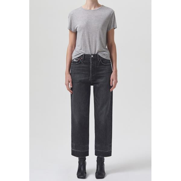 90S Crop Mid Rise Loose in Rebellion | South Moon Under