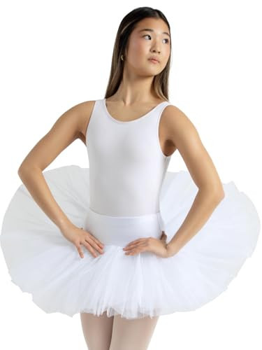 Capezio Practice Tutu - Size Large, White | Amazon (US)