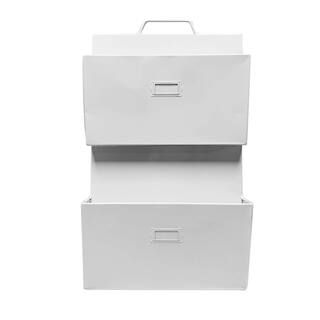 Home & Work 22.6" White 2-Pocket Wall File by Ashland® | Michaels Stores