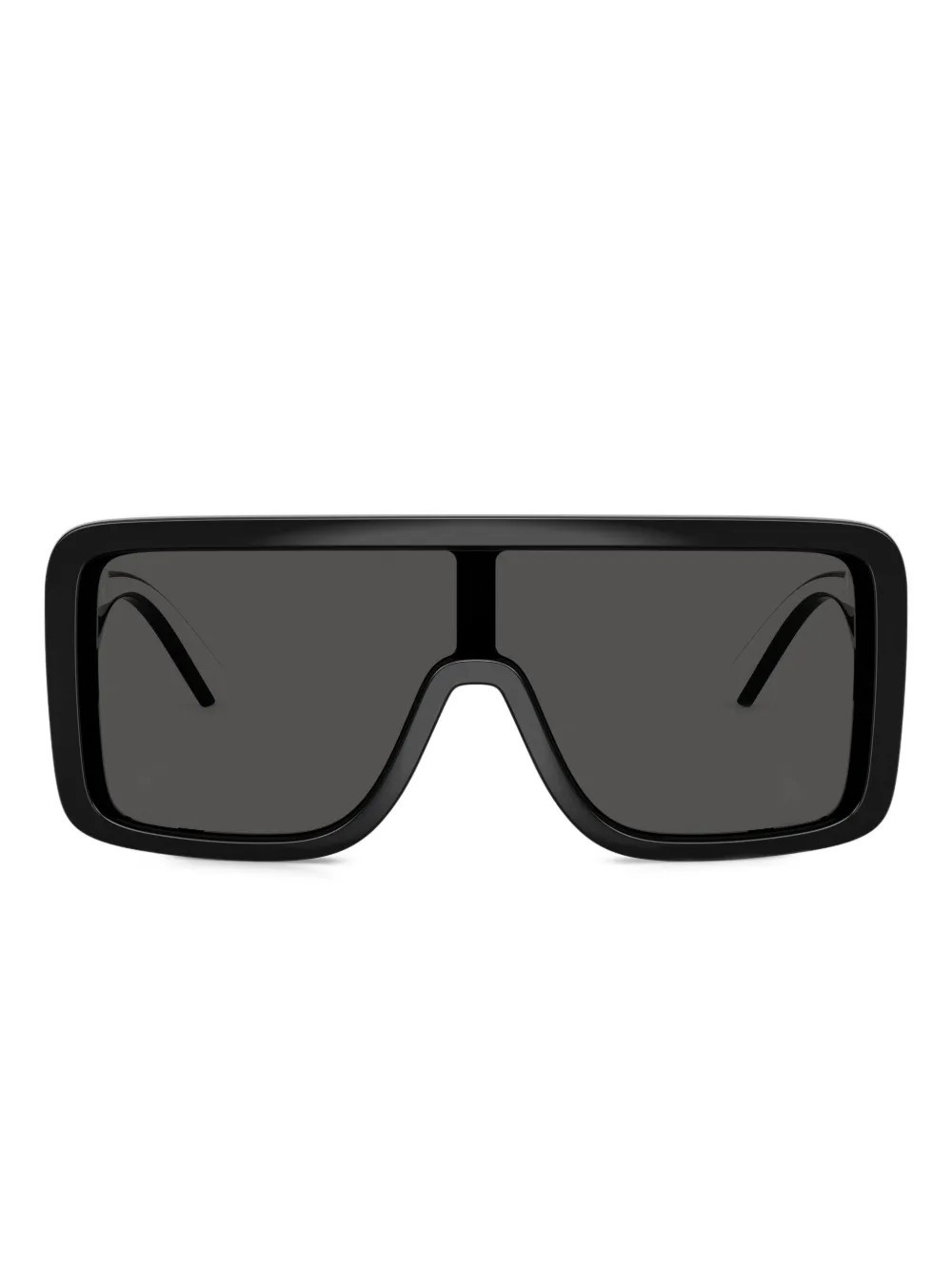 Dolce & Gabbana Eyewear logo-lettering sunglasses - Black | Farfetch Global
