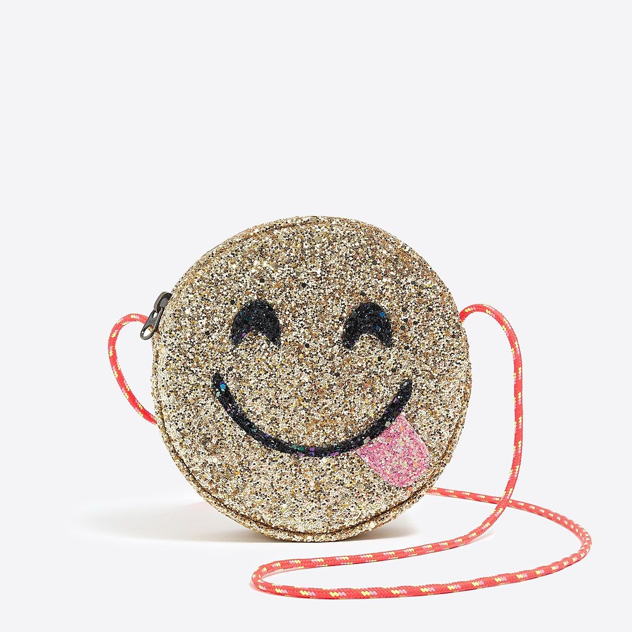 Glitter emoji bag | J.Crew Factory