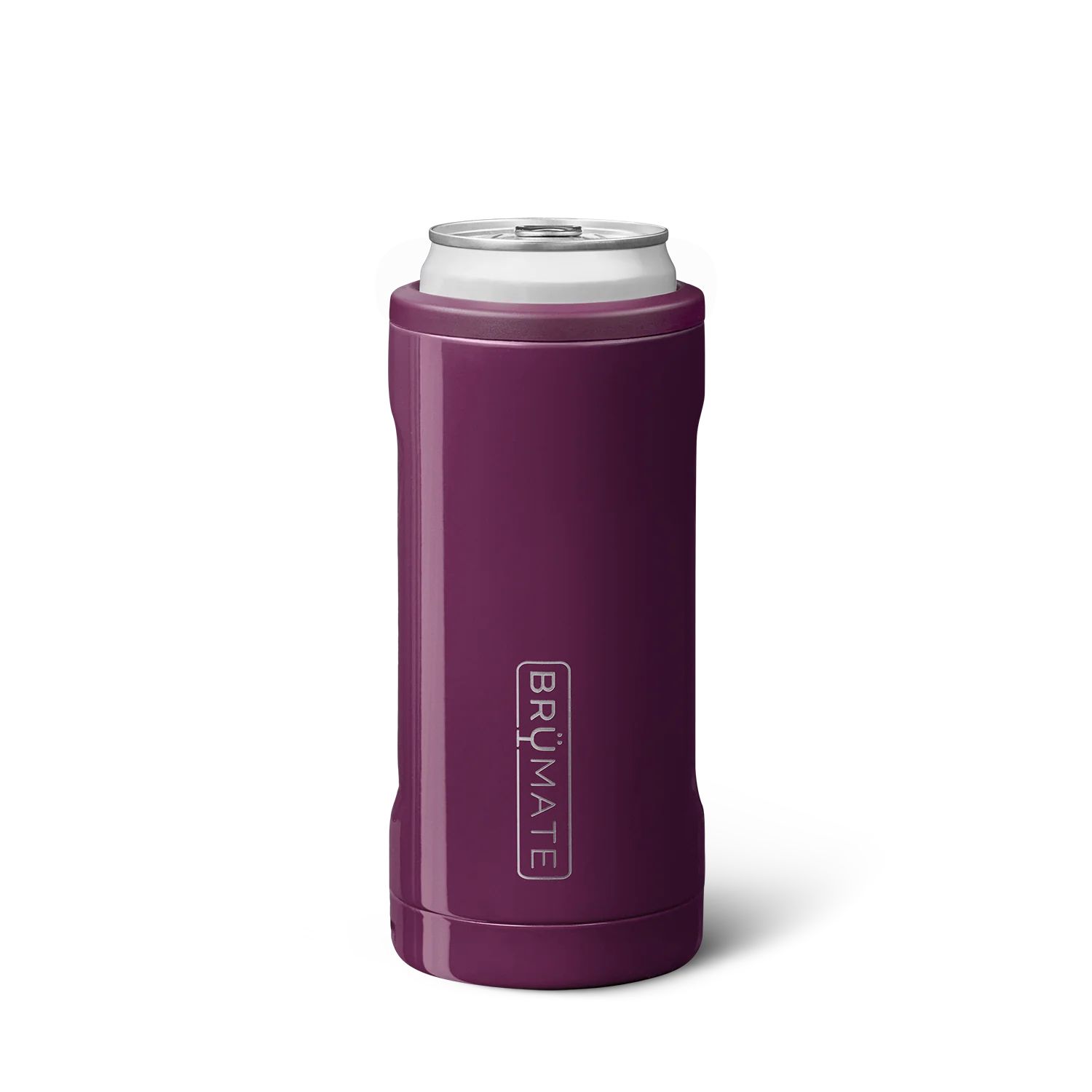 Hopsulator Slim | Plum | 12oz Slim Cans | BruMate