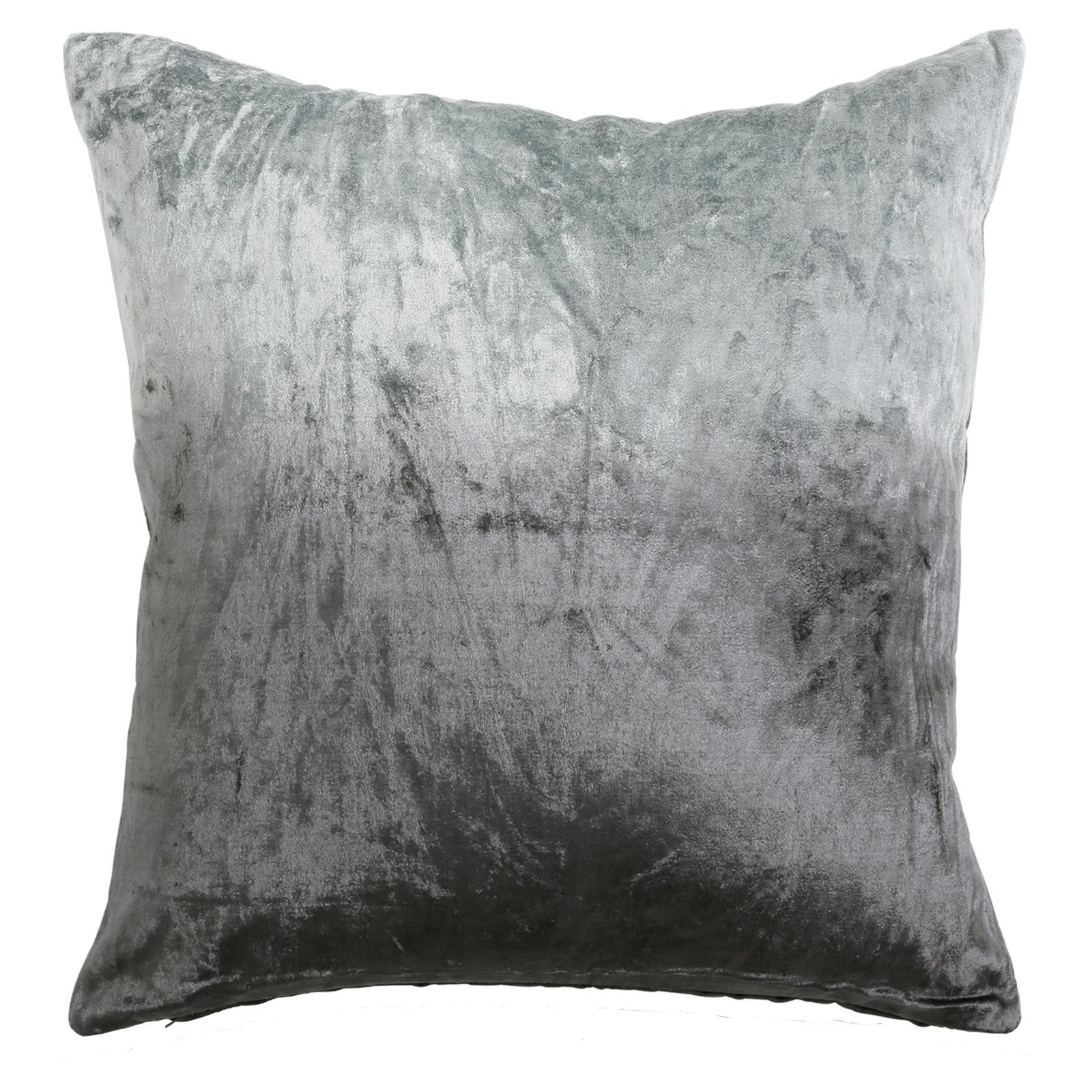 Best Home Fashion Ombre Velvet Pillow Gray | Hayneedle
