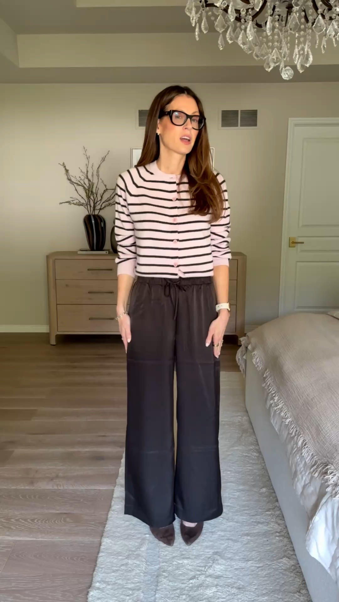 The must have satin pants. This is one of my favorite pairs of pants. The pockets and the drawstring waist are what sold me. @Aritzia

#LTKootd #LTKgrwm #LTKSeasonal