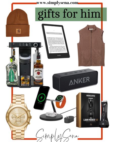 Gift round up for the impossible man 

Gifts, gift guide, gifts for him, unique gifts, Amazon gift guide, 

#LTKmens #LTKfindsunder100 #LTKGiftGuide