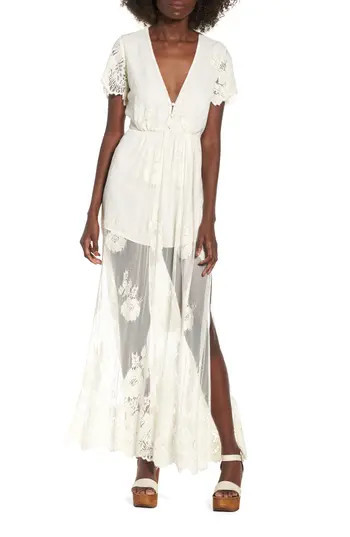 Women's Show Me Your Mumu Alina Maxi Romper | Nordstrom