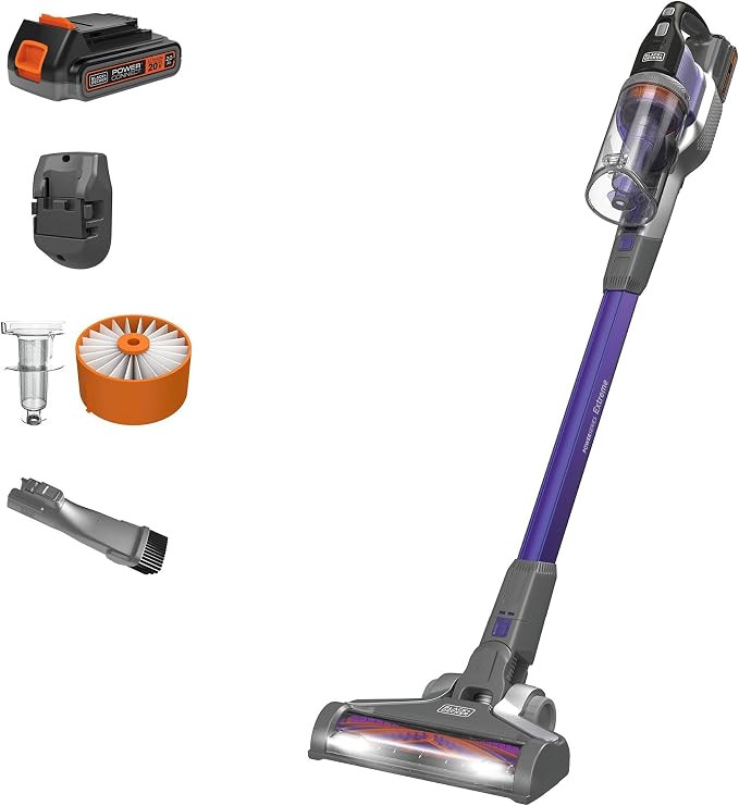 BLACK+DECKER Powerseries Extreme Cordless Pet Hair Vacuum Cleaner, Stick Vacuum for Pets (BSV2020... | Amazon (US)