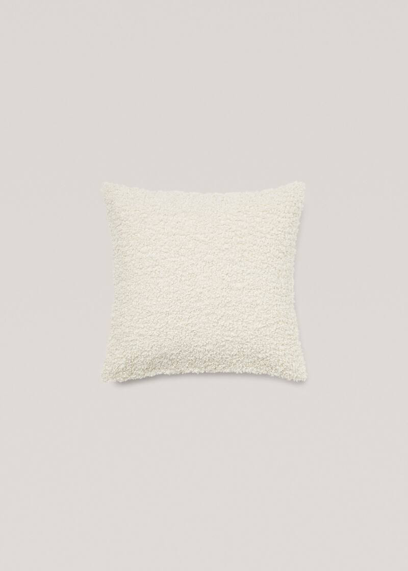 Shearling cushion case 45x45cm -  Home | Mango Home United Kingdom | MANGO (UK)