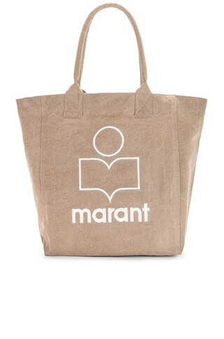 Isabel Marant Yenky Tote in Beige from Revolve.com | Revolve Clothing (Global)