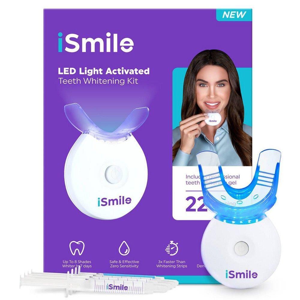 iSmile LED Teeth Whitening Kit White | Target