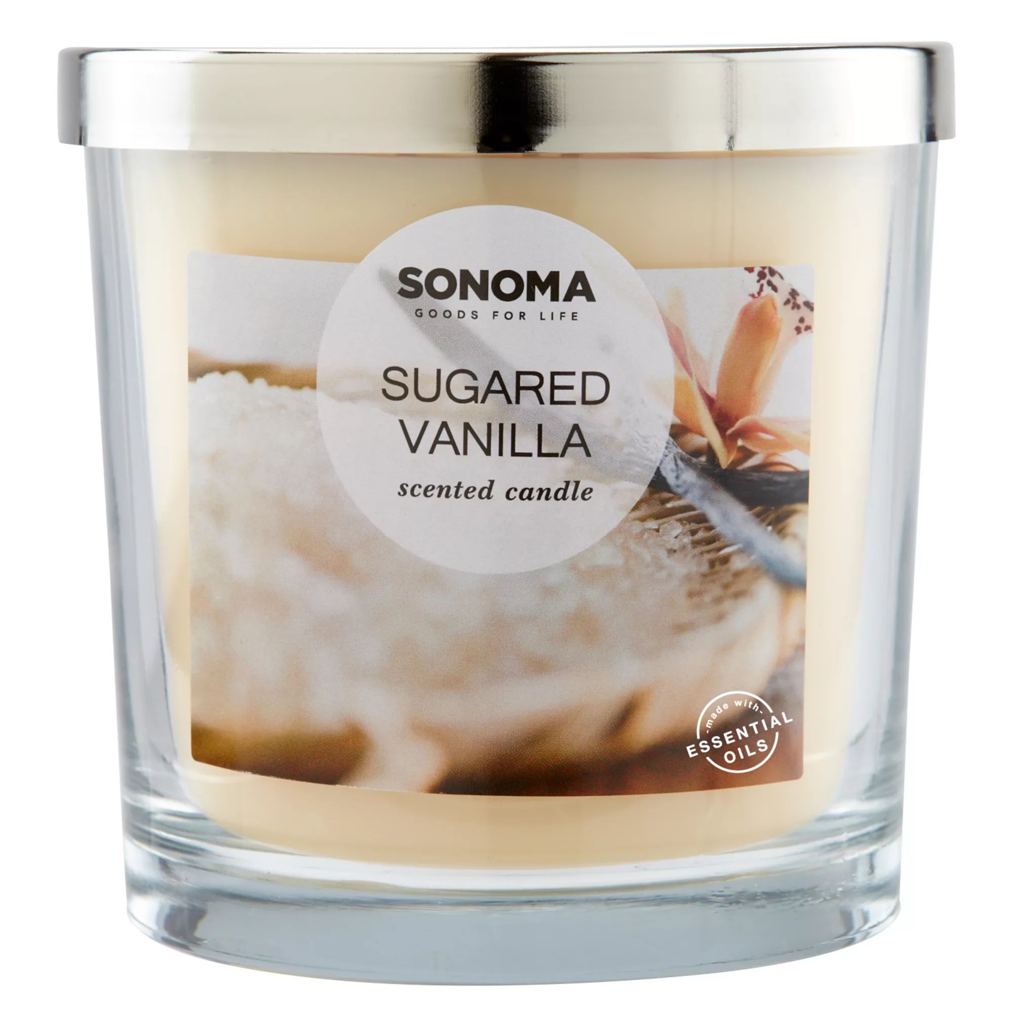 SONOMA Goods for Life™ Sugared Vanilla 14-oz. Candle Jar | Kohl's