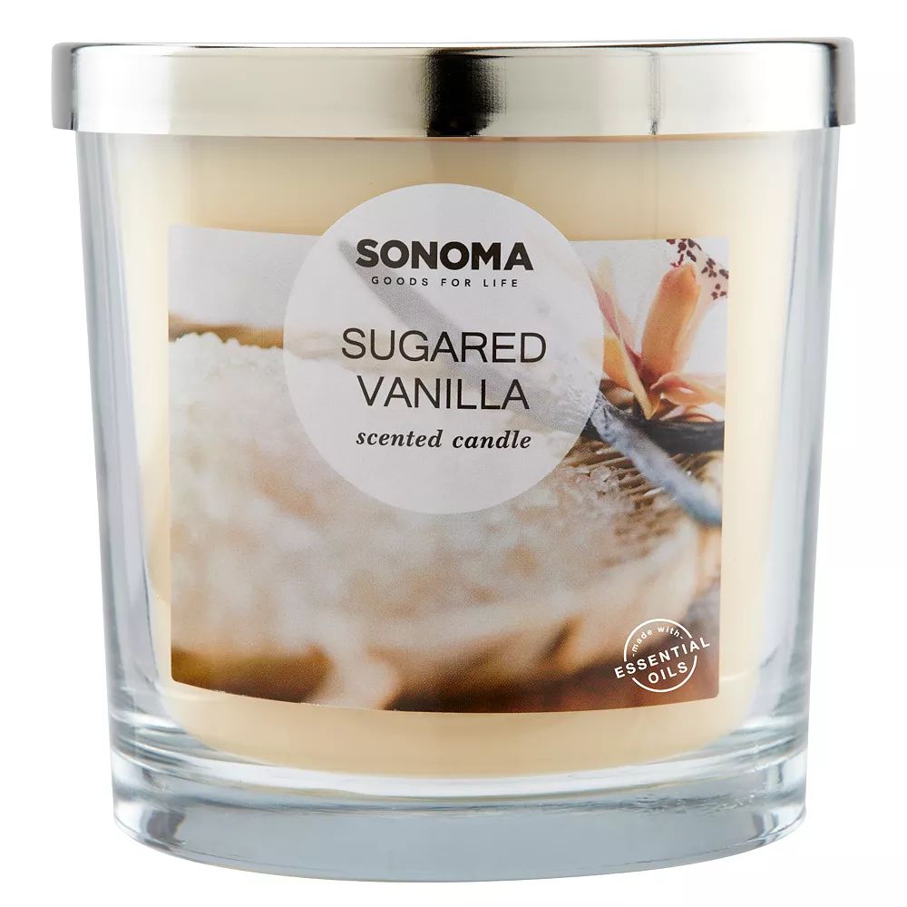 SONOMA Goods for Life™ Sugared Vanilla 14-oz. Candle Jar | Kohl's