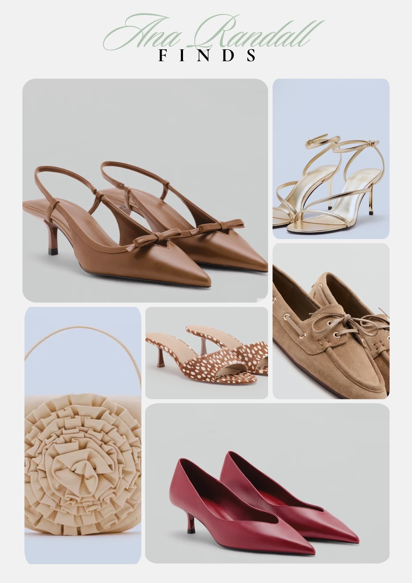 Chic footwear & accessory finds for the new season 👠 From timeless slingbacks and classic loafers to the perfect pop of red. Everything is linked! Which pair are you adding to your cart?

Xoxo,
Ana Randall 💌

#LTKshoes #LTKstyletip