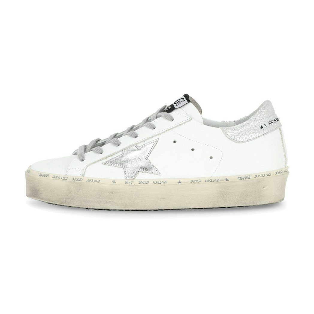 (W) Golden Goose Hi Star White Silver EU 39 | Novelship