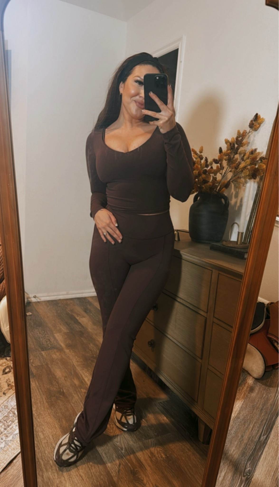 Wearing a medium in this set! #amazon #amazonfashion #athletic #athleticwear #leggings #workoutset 

#LTKSeasonal #LTKActive #LTKStyleTip