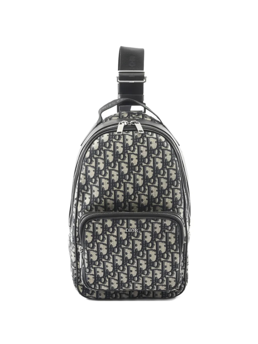 Christian Dior Pre-Owned 2010s Rider Oblique sling bag - Neutrals | Farfetch Global