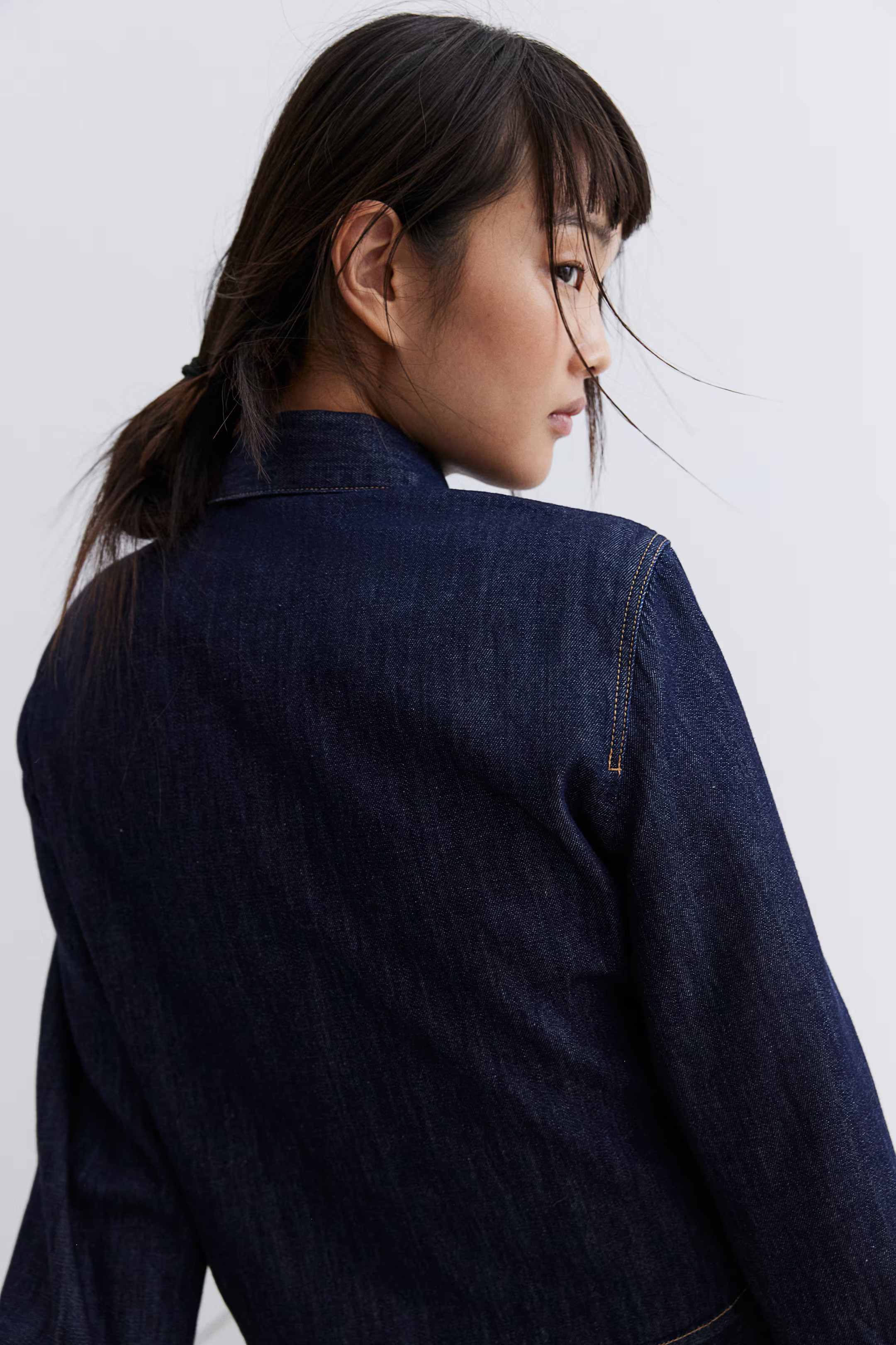 Short Denim Shirt | H&M (US + CA)