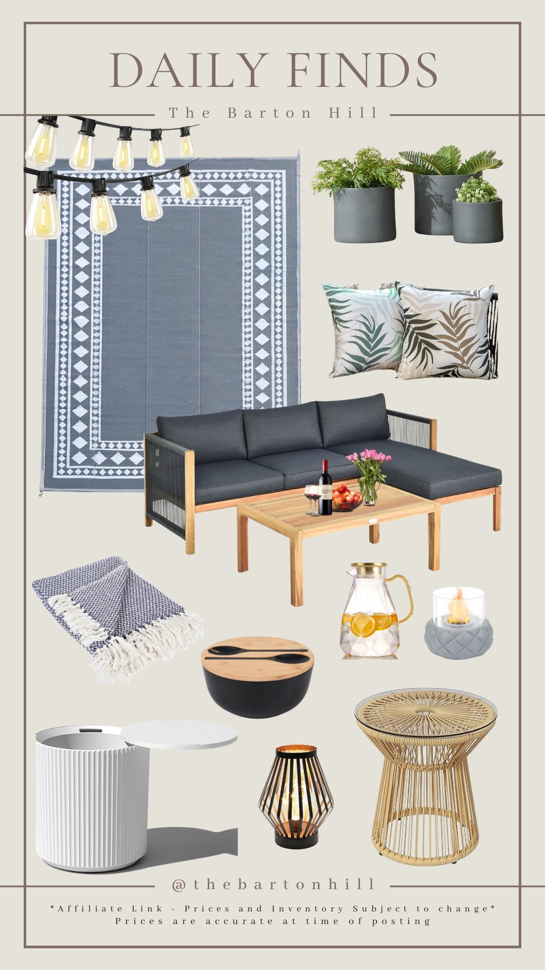 If your patio’s still giving storage zone vibes instead of ‘come hang with me,’ I’ve got you. These finds are giving cozy, stylish, and actually affordable. Basically everything you need to fake having your life together this summer. Linked it all for you — because I’m helpful like that!!

#LTKspring #LTKcanada #LTKsummer