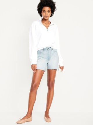 High-Waisted OG Jean Shorts -- 5-inch inseam | Old Navy (US)