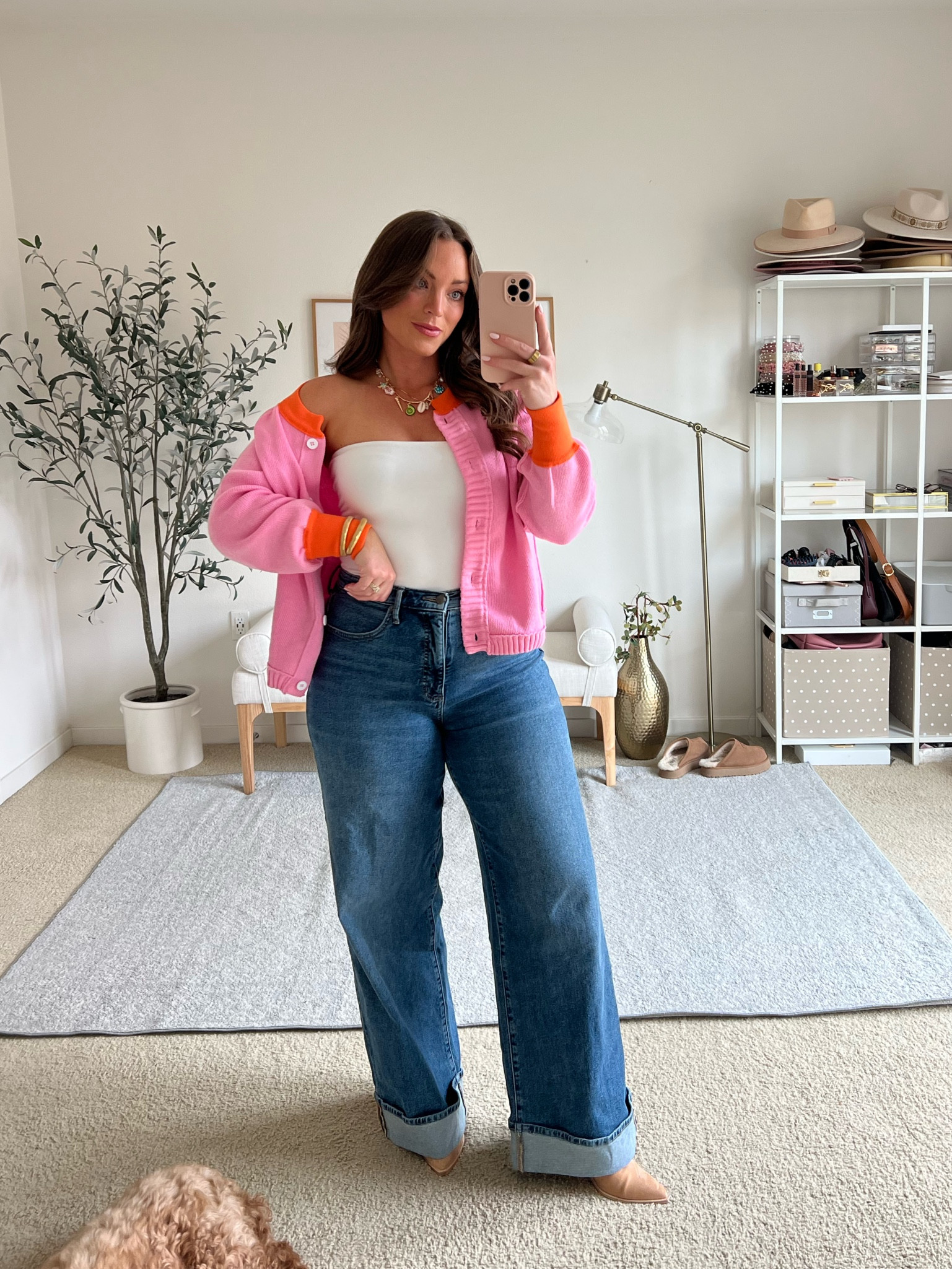 Ready for Spring 🌸💕 Wearing a medium in the cardigan, size 8 in jeans, medium in strapless top! 



#LTKMostLoved #LTKSeasonal #LTKMidsize