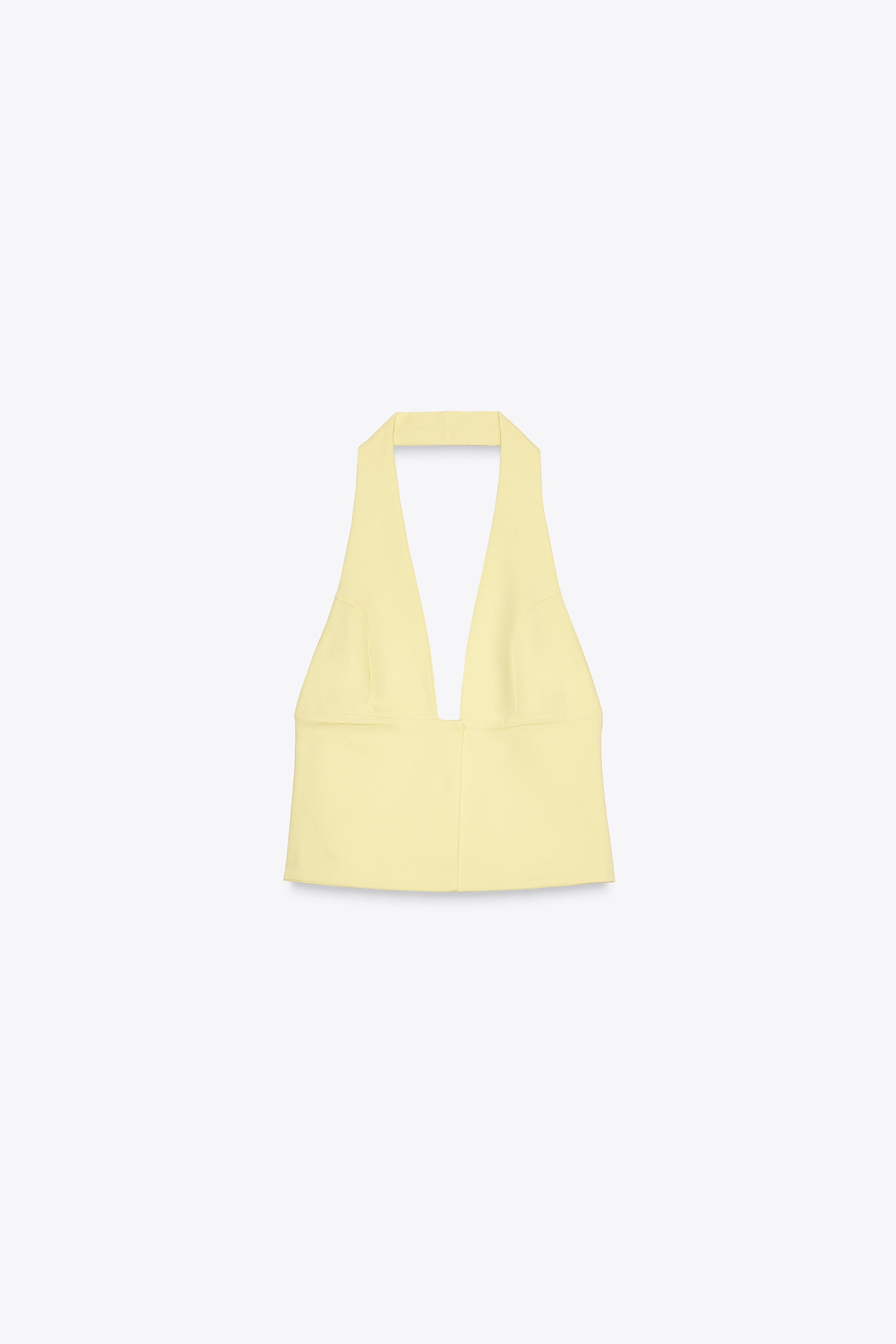 HALTER STRETCH TOP | Zara UK
