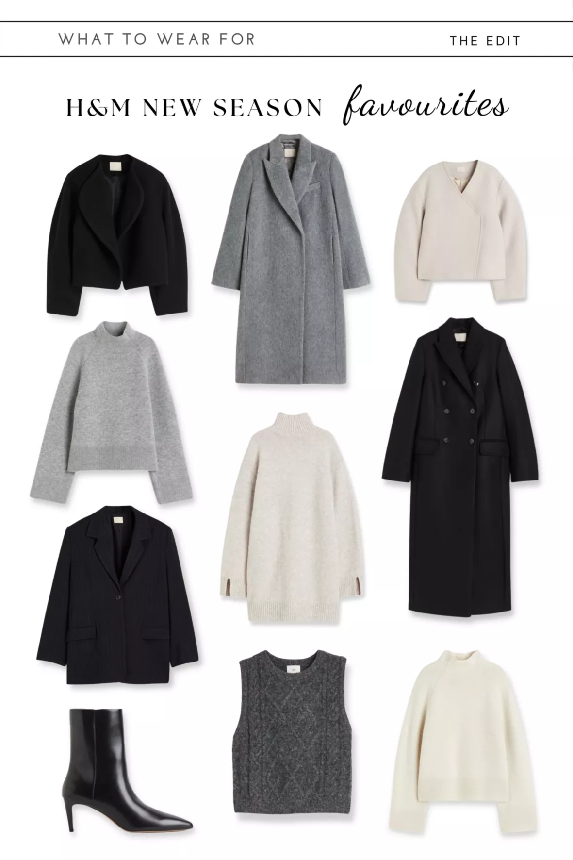 Wool-blend coat - Grey - Ladies