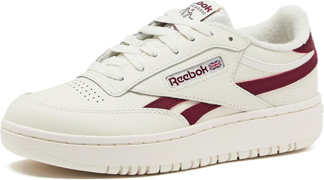 Reebok Womens Club C Double Revenge Platform Tennis Shoes for Women, Fashion Womens Sneakers | Amazon (US)