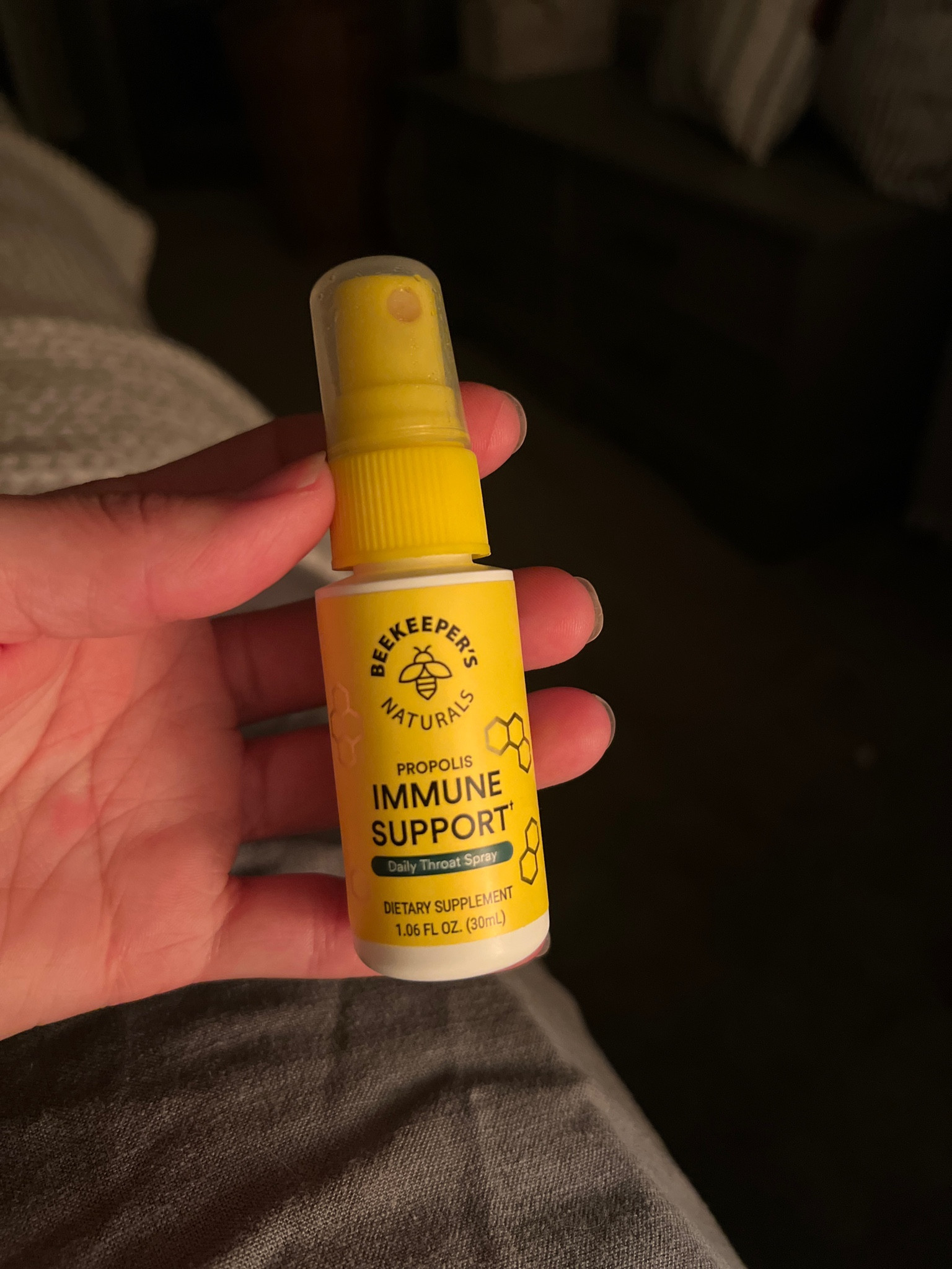 It seems like everyone around me is sick right now and I swear this is warding off the germs! I’ve been a fan for years now and have this in as many places as I do my chapsticks. 3-4 sprays in the morning and at night and I’m set! 

#LTKFamily #LTKSaleAlert