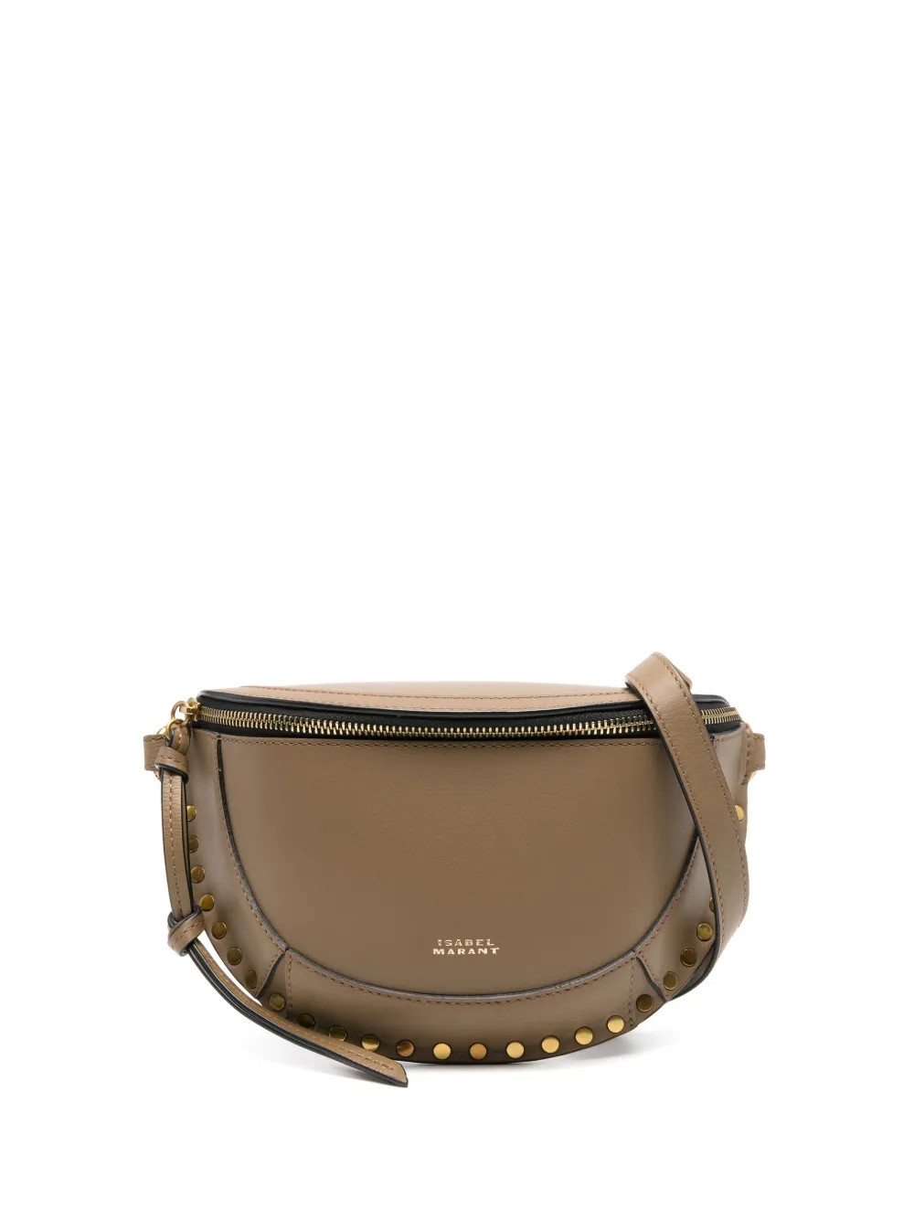 ISABEL MARANT - Pochete Skano - mulher - Poliuretano/couro de bezerro/Poliamida - Tamanho único - Marrom | Farfetch (BR)